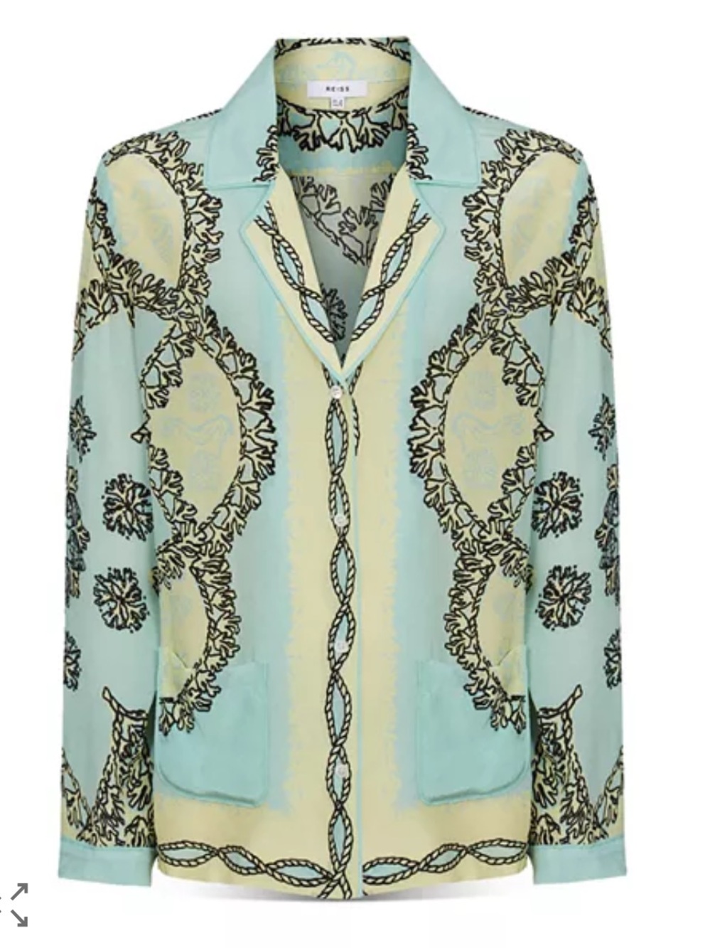 Reiss Jaquetta Printed Blouse US Women’s 4